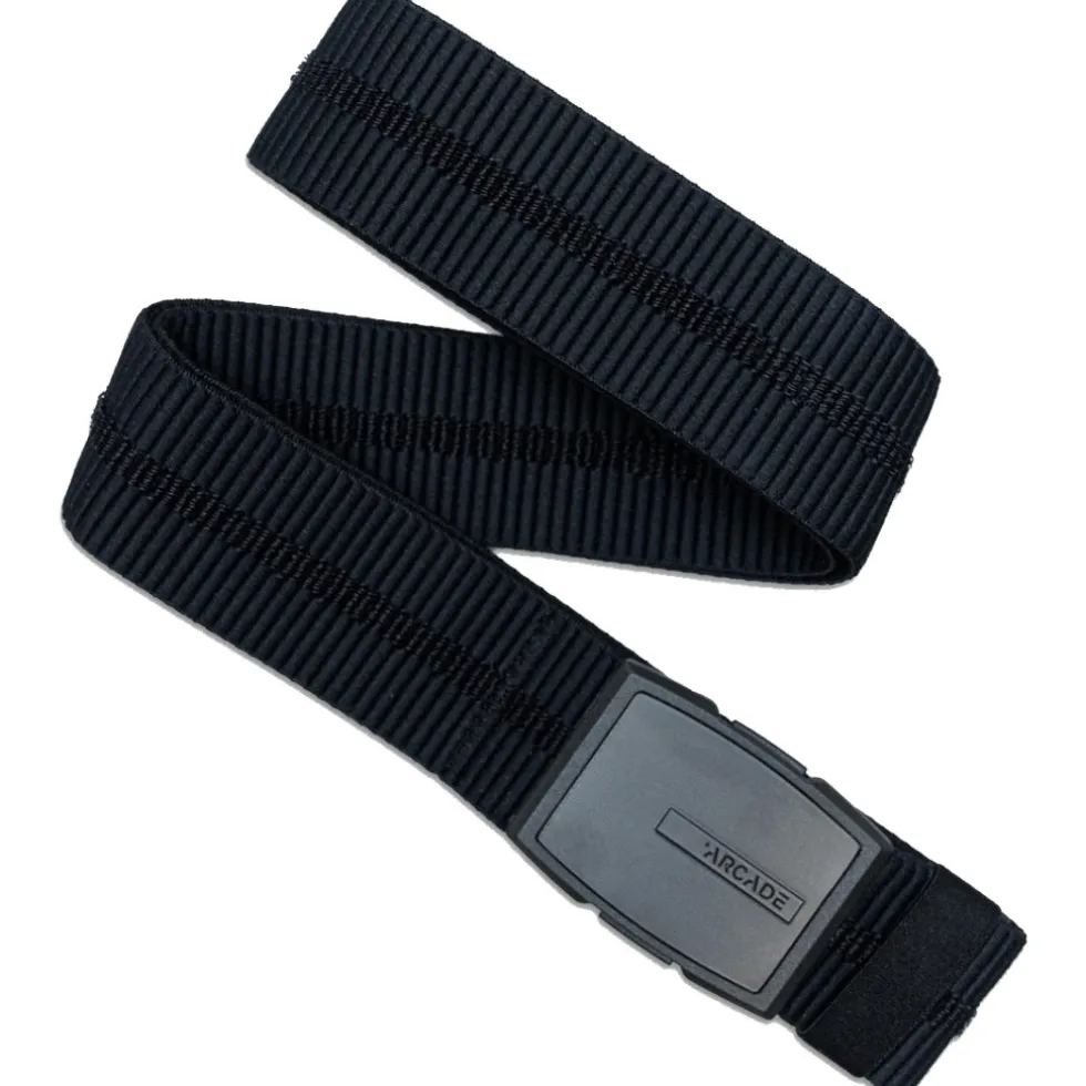 Arcade Lifestyle Stamped Stretch Riem - zwart