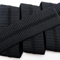 Arcade Lifestyle Stamped Stretch Riem - zwart