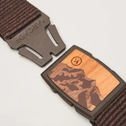 Arcade Lifestyle Woody Stretch Riem - heather walnut