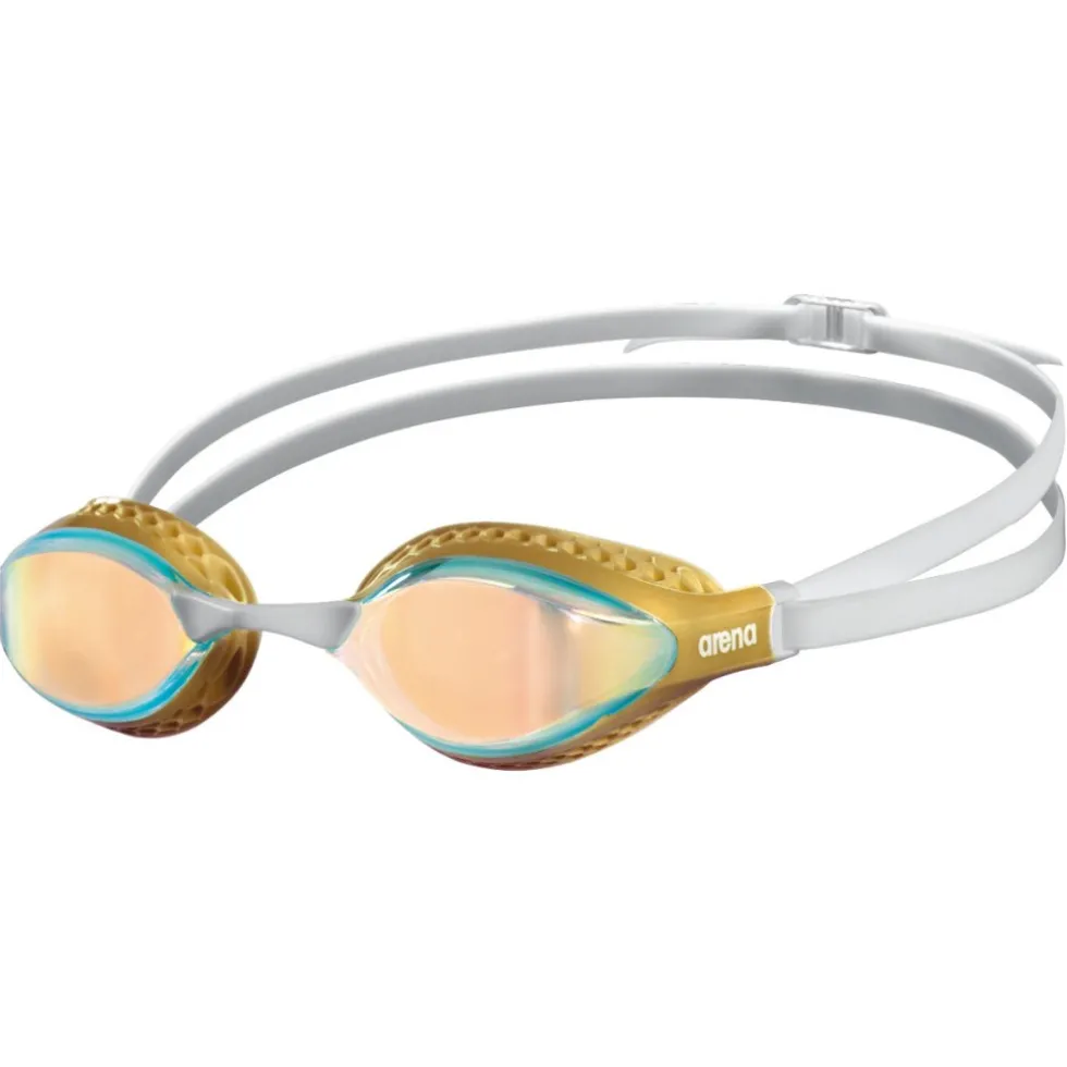 arena Airspeed Mirror Zwembrillen - Yellow Copper/Gold/Multi