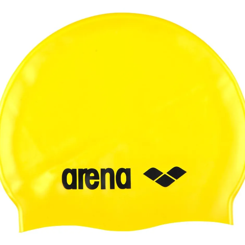 Badmutsen < arena Badmuts - Classic Silicone - Geel/Zwart