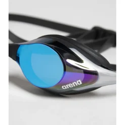 arena Cobra Swipe Mirror Zwembril - Blauw/Zilver
