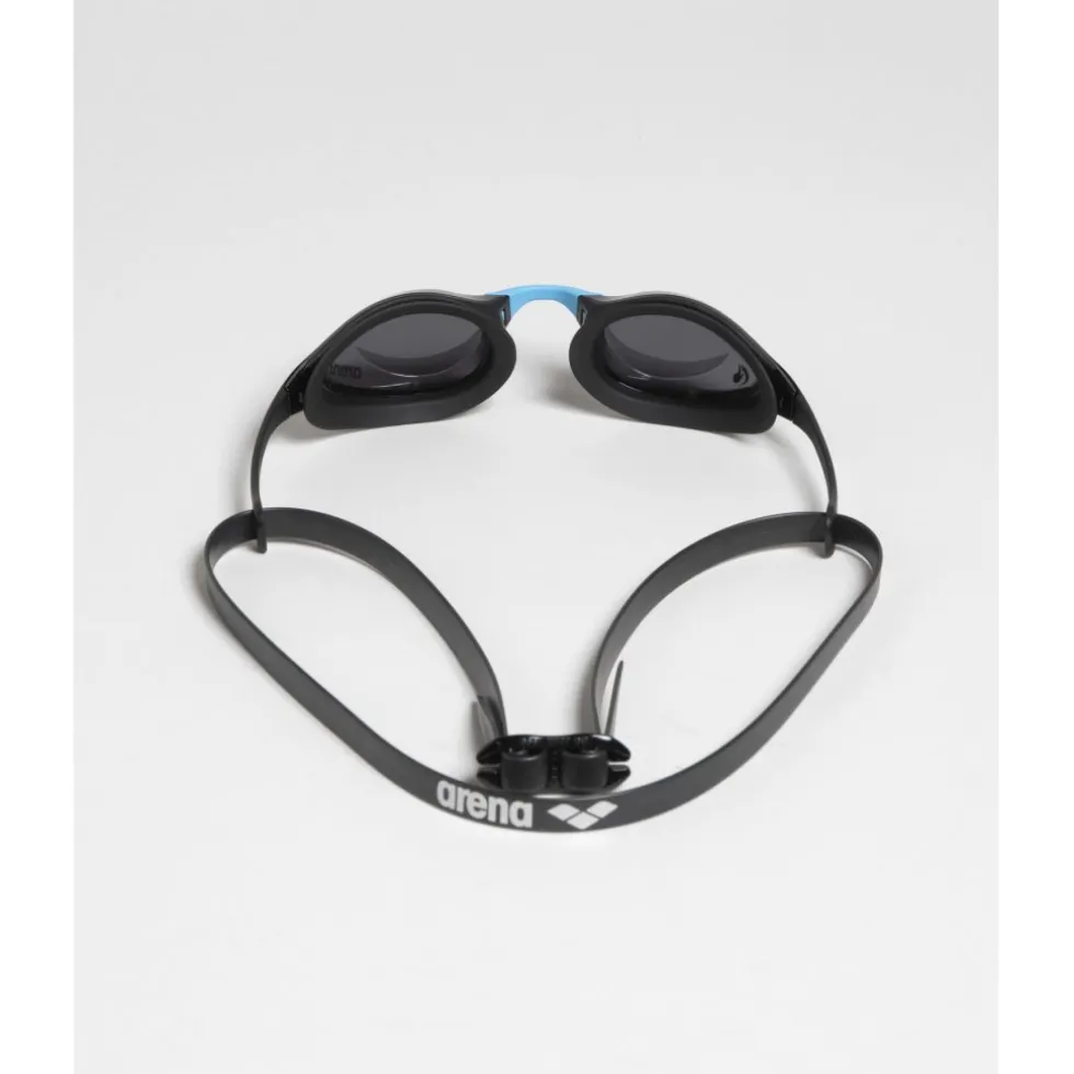 arena Cobra Swipe Zwembril - Dark Smoke/Zwart/Blauw