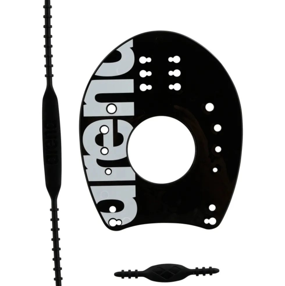 arena Elite Hand Paddle 2 - Zwart-Wit