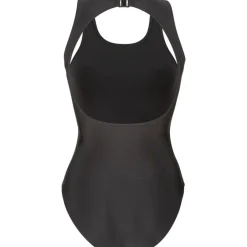 Zwembroeken & Bikini'S < arena Feel Solid O Back Badpak Vrouwen - Black/White