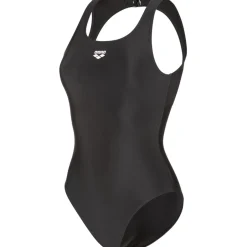 Zwembroeken & Bikini'S < arena Feel Solid O Back Badpak Vrouwen - Black/White