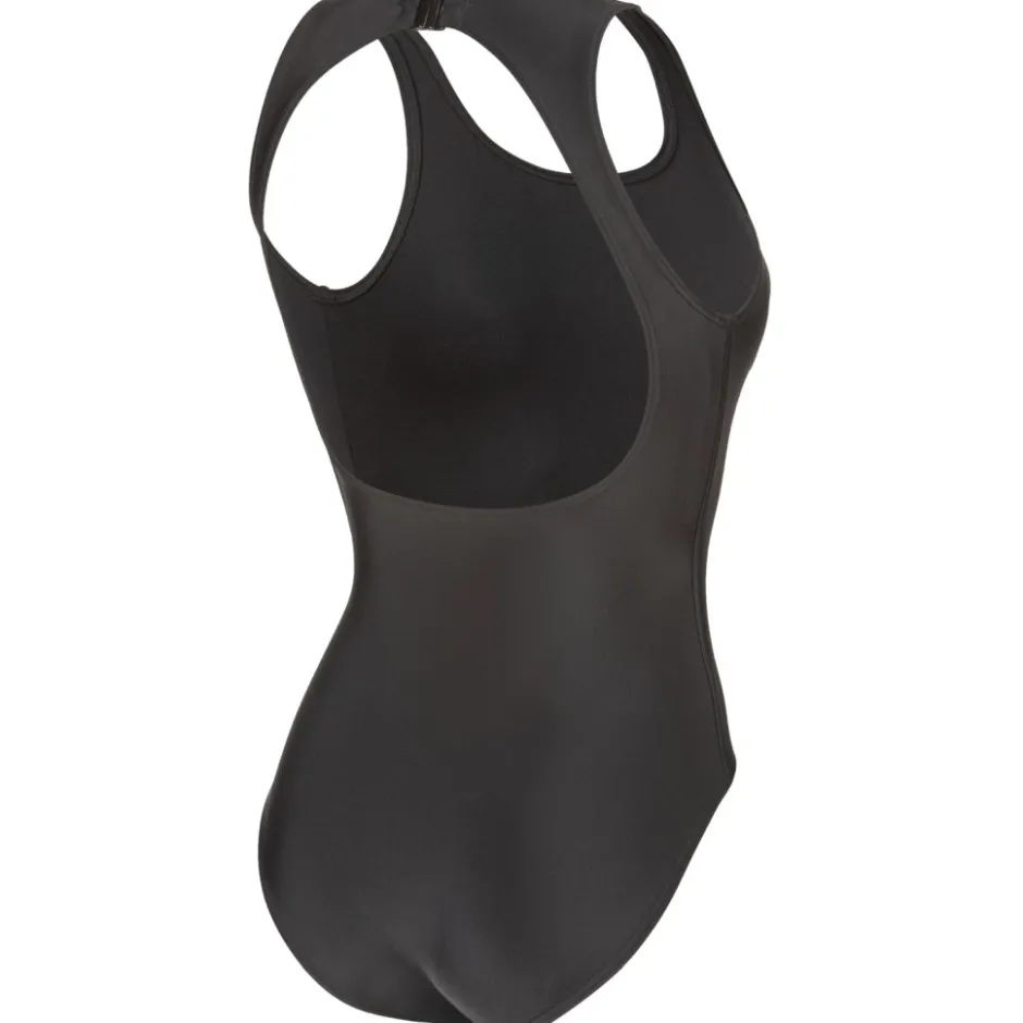 Zwembroeken & Bikini'S < arena Feel Solid O Back Badpak Vrouwen - Black/White