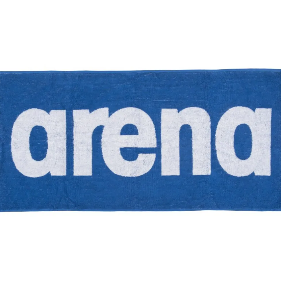 arena Gym Soft Katoenen Handdoek - Royal-White