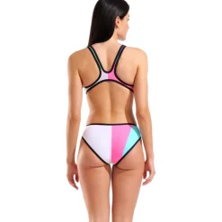 Wedstrijd Zwemkleding < arena One Placement Tech Back Badpak Vrouwen - Multi/Black
