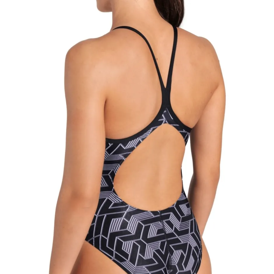 Wedstrijd Zwemkleding < arena Performance Escape Light Drop Back Badpak Dames - Zwart/Team Zwart
