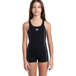 Wedstrijd Zwemkleding|Zwembroeken & Bikini'S < arena Performance Finding R Badpak Meisjes - Zwart