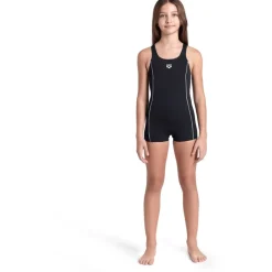 Wedstrijd Zwemkleding|Zwembroeken & Bikini'S < arena Performance Finding R Badpak Meisjes - Zwart