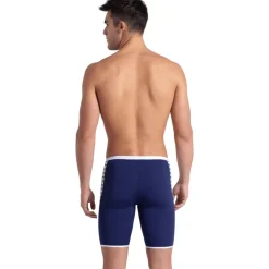 Wedstrijd Zwemkleding < arena Performance Icons Solid Zwemjammer Heren - Navy/White