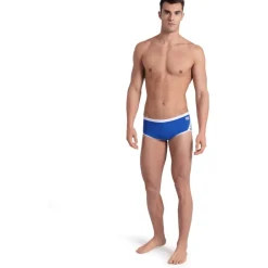 Wedstrijd Zwemkleding < arena Performance Icons Solid Low-Waist Zwemshort Heren - Royal/White