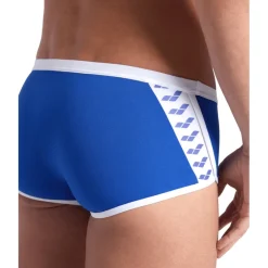 Wedstrijd Zwemkleding < arena Performance Icons Solid Low-Waist Zwemshort Heren - Royal/White