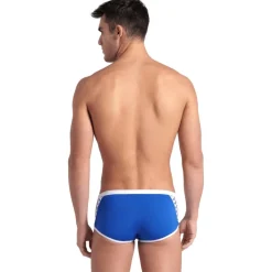 Wedstrijd Zwemkleding < arena Performance Icons Solid Low-Waist Zwemshort Heren - Royal/White