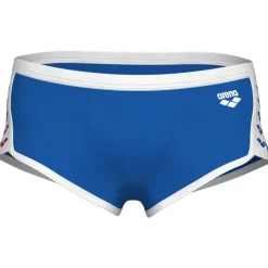 Wedstrijd Zwemkleding < arena Performance Icons Solid Low-Waist Zwemshort Heren - Royal/White