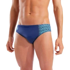 arena Performance Logo Zwemshorts Heren - Navy/Water