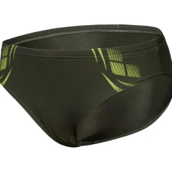 arena Performance Poseidonia Zwemslip Jongens - Dark Sage/Artic Lime
