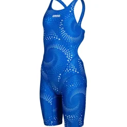 Wedstrijd Zwemkleding < arena Performance Printed Badpak Meisjes - Black/Team Royal