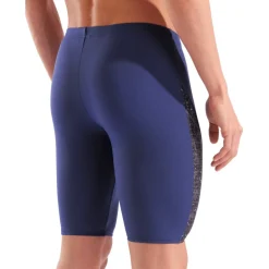 Wedstrijd Zwemkleding < arena Performance Ribbed Zwemjammer Heren - Navy-Multi Black