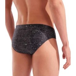 Wedstrijd Zwemkleding < arena Performance Ribbed Zwemslip Heren - Zwart Multi