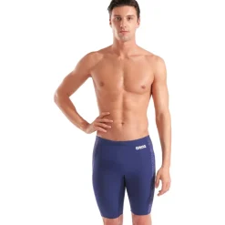 Wedstrijd Zwemkleding < arena Performance Snakeskin Zwemjammer Heren - Navy-Team Navy