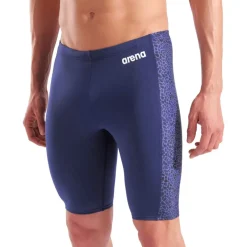 Wedstrijd Zwemkleding < arena Performance Snakeskin Zwemjammer Heren - Navy-Team Navy