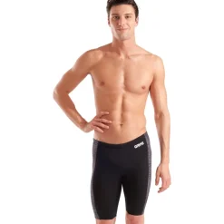 arena Performance Snakeskin Zwemjammer Heren - Zwart-Team Zwart
