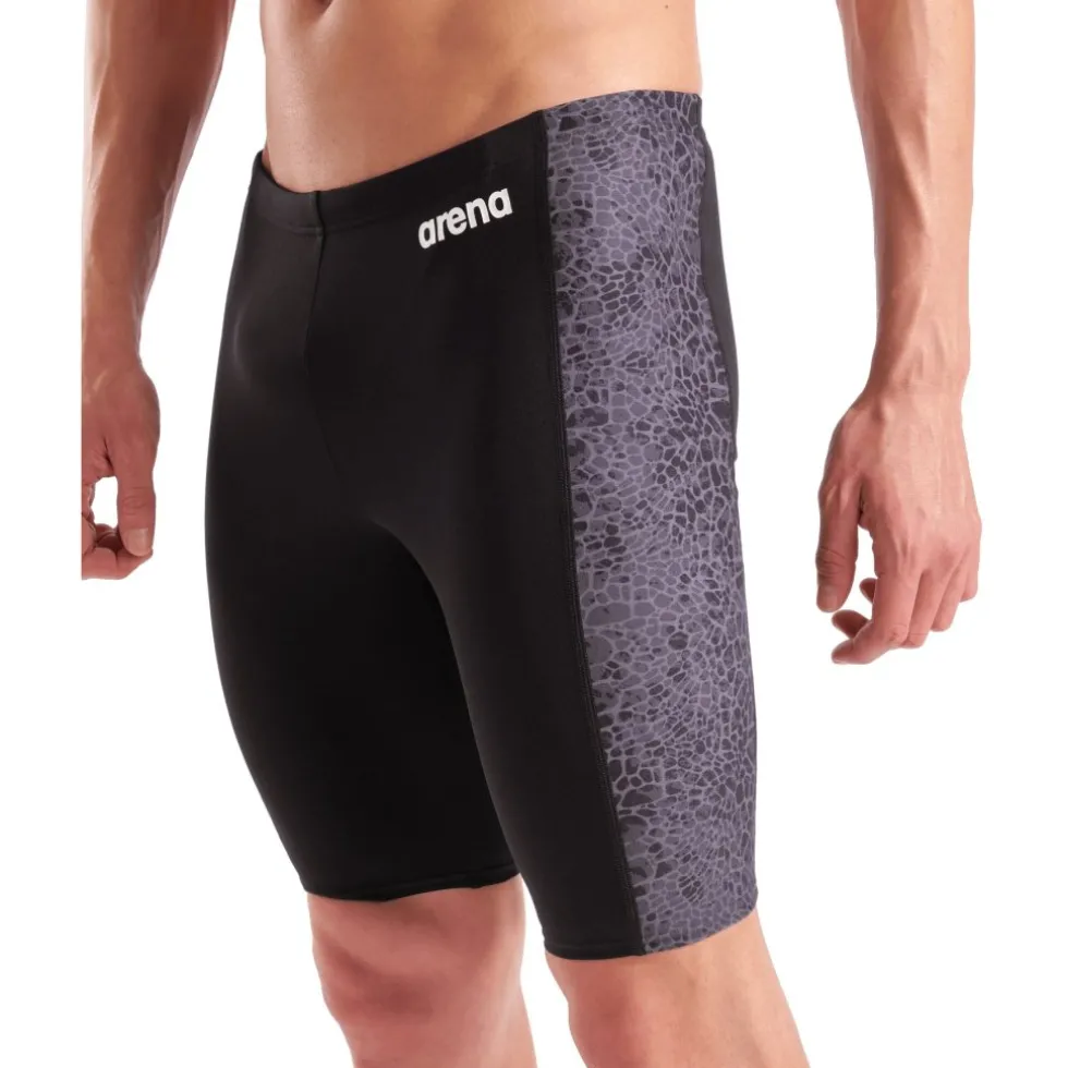 arena Performance Snakeskin Zwemjammer Heren - Zwart-Team Zwart