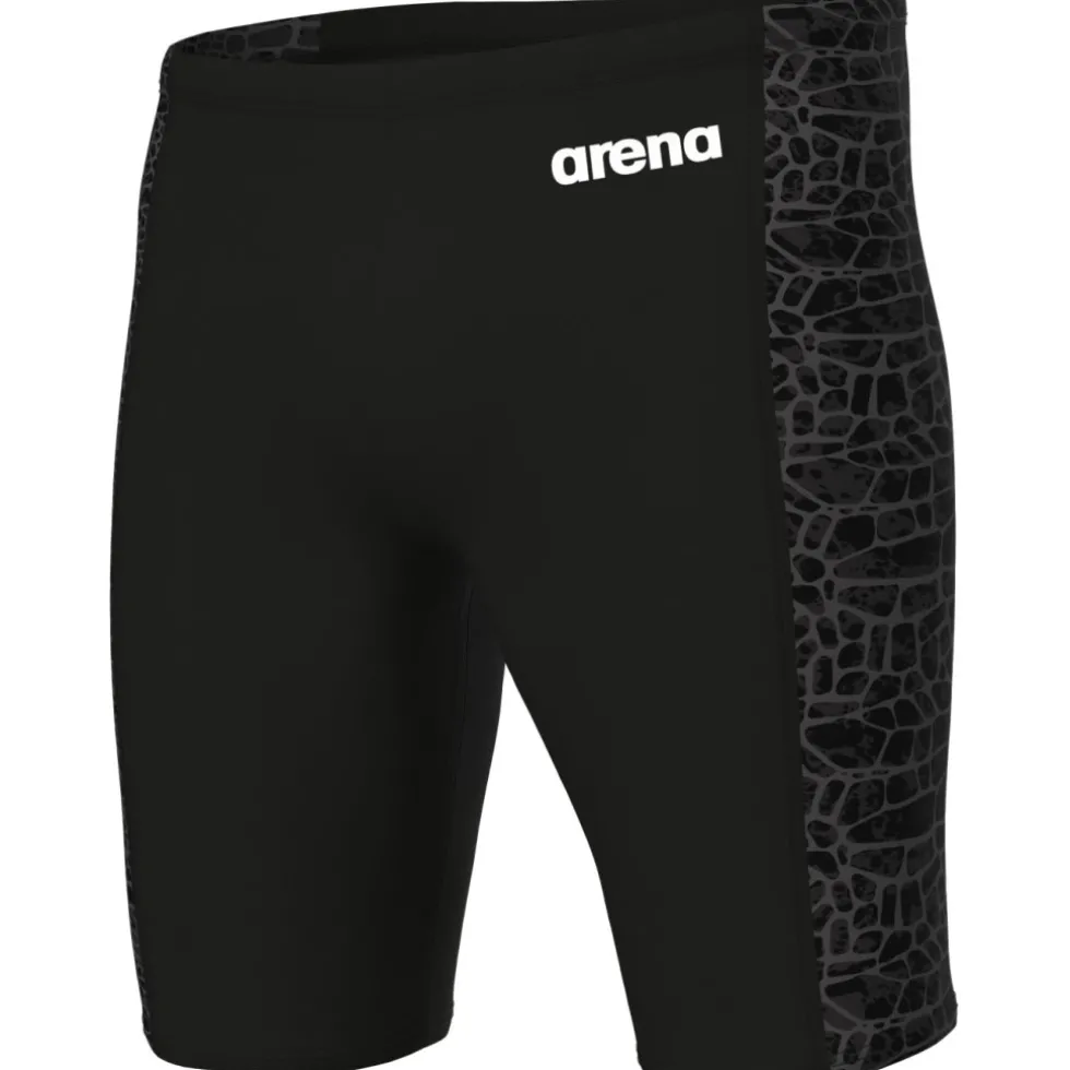 arena Performance Snakeskin Zwemjammer Heren - Zwart-Team Zwart