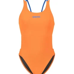 arena Performance Solid Tech Multi Back Badpak Vrouwen - Team Orange/Neon Blue