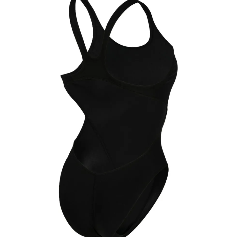 arena Performance Solid Team Swim Tech Badpak Vrouwen - Zwart/Wit