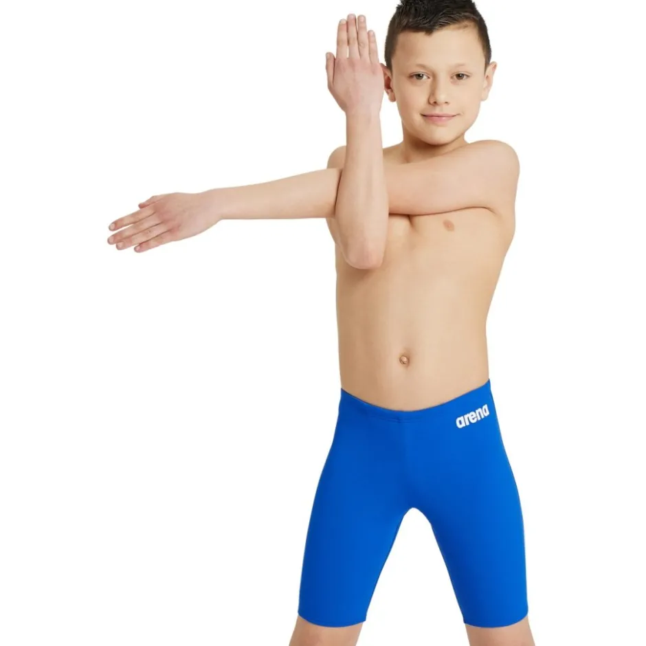 Wedstrijd Zwemkleding < arena Performance Solid Team Zwemjammer Jongens - Royal/Wit