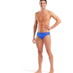 Wedstrijd Zwemkleding < arena Performance Solid Team Zwemshorts Heren - Neon Blue/Team Orange