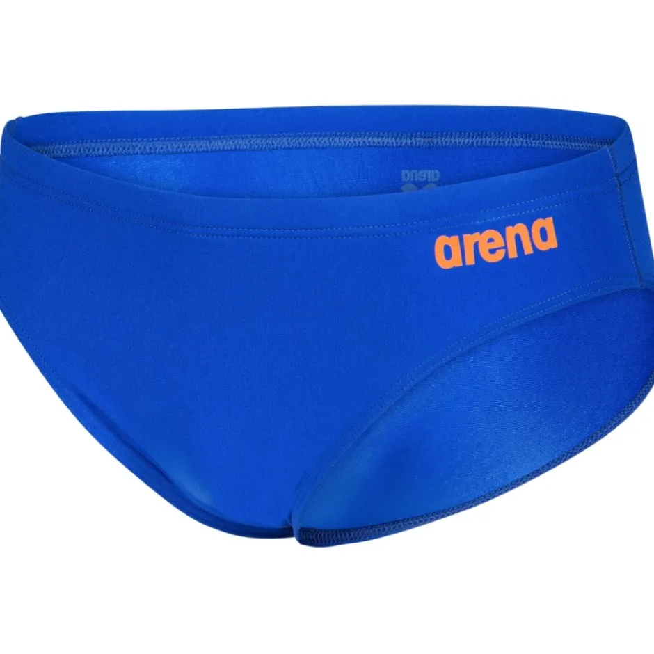 Wedstrijd Zwemkleding < arena Performance Solid Team Zwemshorts Heren - Neon Blue/Team Orange