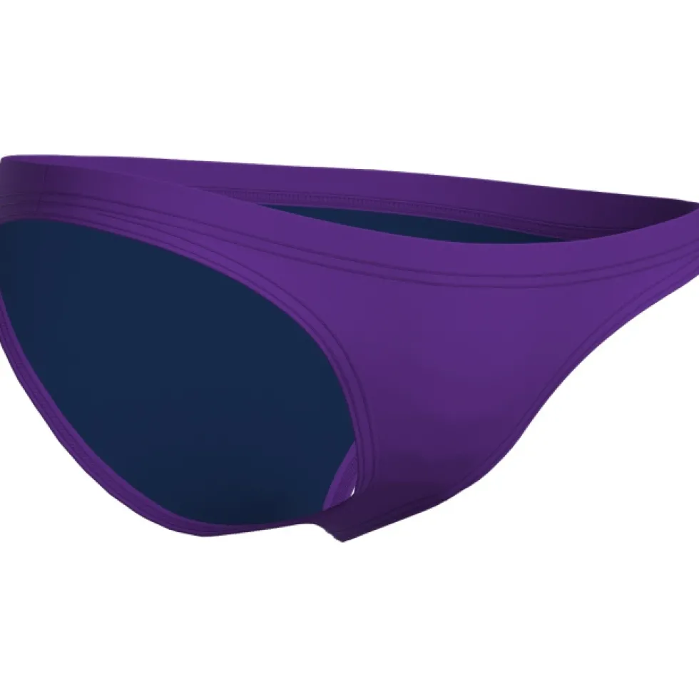 arena Performance Solid Team Bikini Broekje Dames - Plum-Bright Coral