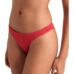 arena Performance Solid Team Bikini Broekje Dames - Rood-Wit