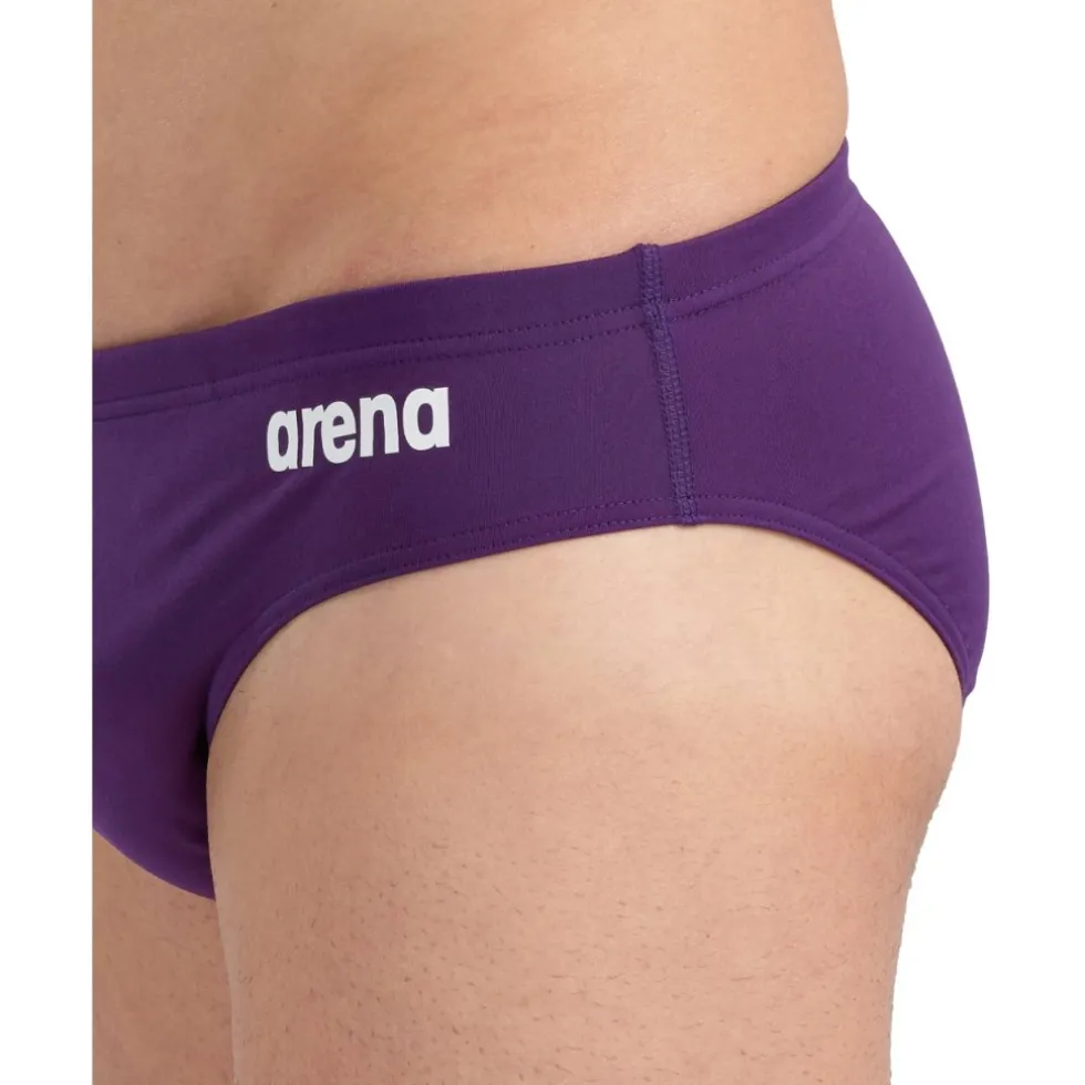 arena Performance Solid Team Zwemshorts Heren - Plum-White