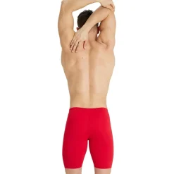 arena Performance Solid Team Zwem Jammer Mannen - Rood/Wit