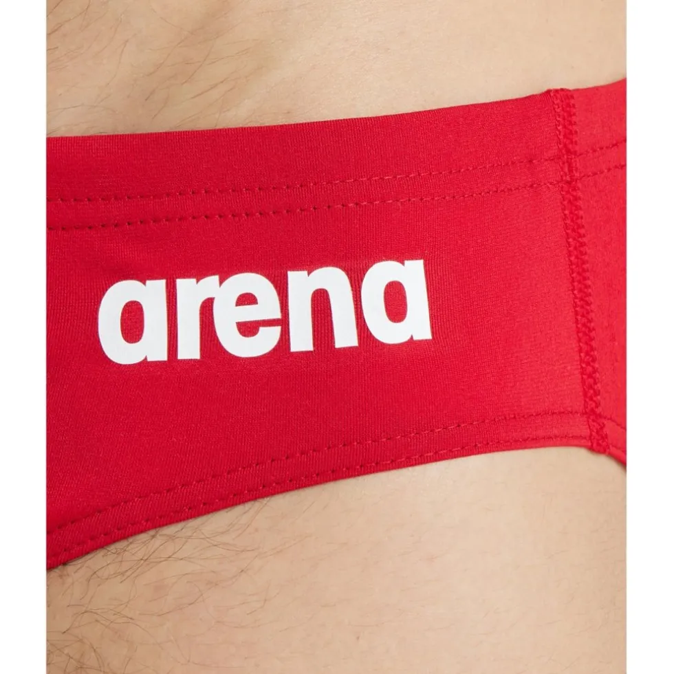 arena Performance Solid Team Zwemshorts Heren - Rood-Wit