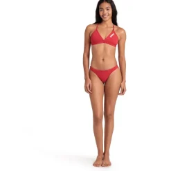 arena Performance Solid Team Bikini Top Dames - Rood-Wit