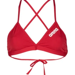 arena Performance Solid Team Bikini Top Dames - Rood-Wit