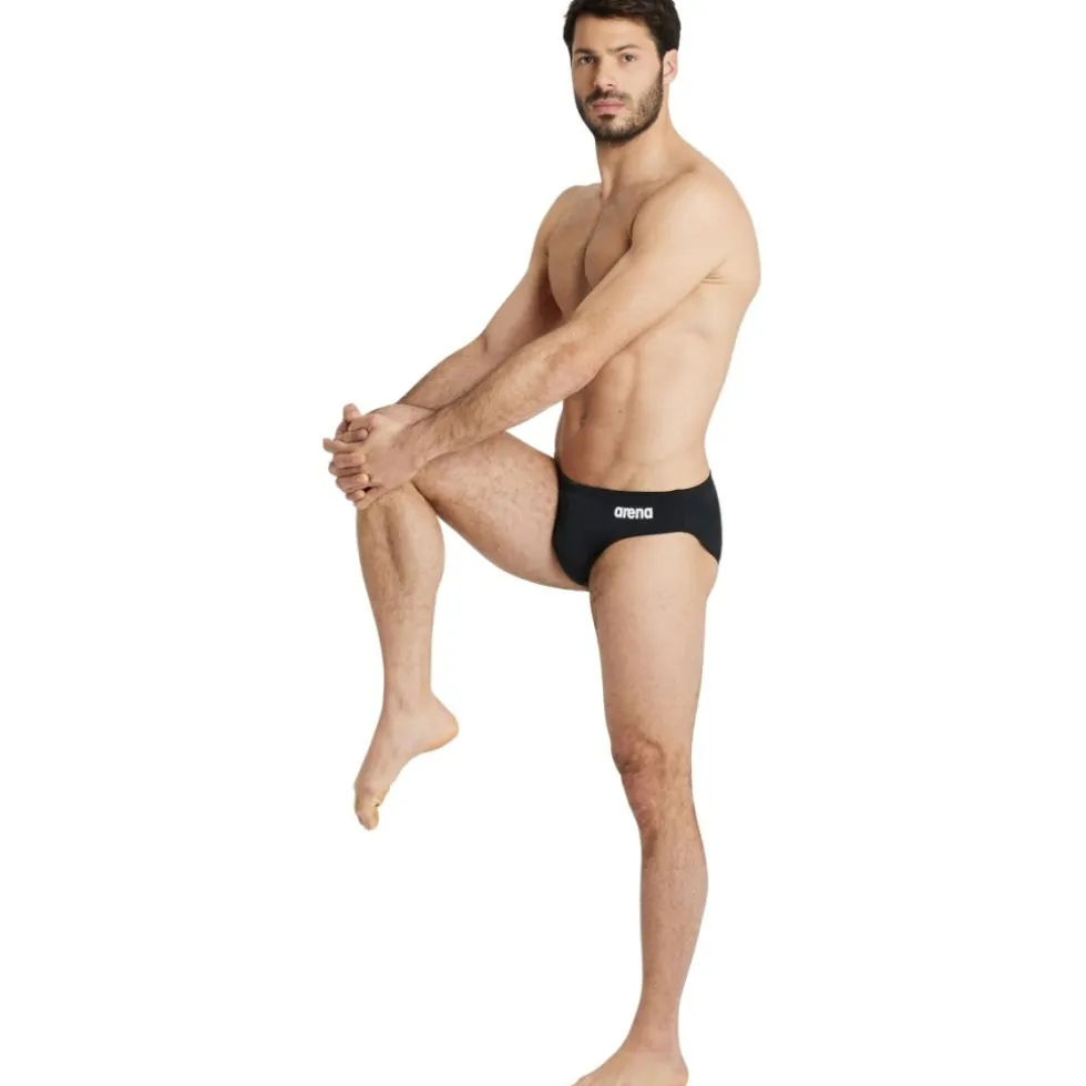 arena Performance Solid Team Zwemshorts Heren - Zwart-Wit