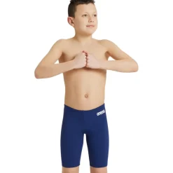 Wedstrijd Zwemkleding < arena Performance Solid Team Zwemjammer Jongens - Navy/White