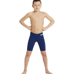 Wedstrijd Zwemkleding < arena Performance Solid Team Zwemjammer Jongens - Navy/White