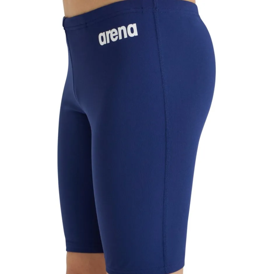 Wedstrijd Zwemkleding < arena Performance Solid Team Zwemjammer Jongens - Navy/White