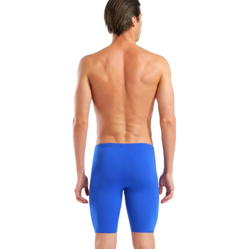 arena Performance Solid Team Zwem Jammer Mannen - Neon Blue/Team Orange