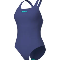 arena Performance Solid Team Swim Pro Badpak Vrouwen - Future Dusk/Water
