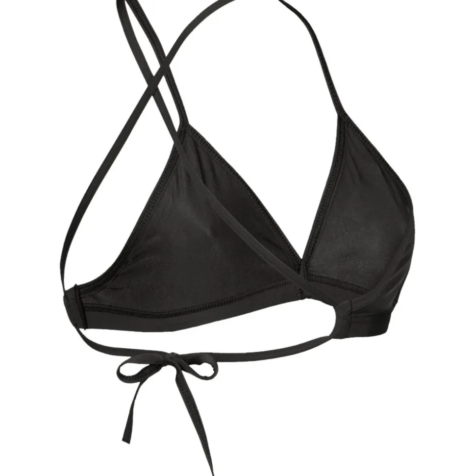 arena Performance Solid Team Bikini Top Dames - Zwart-Wit